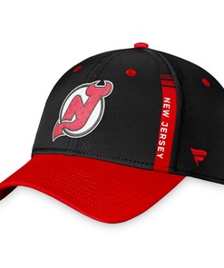 New Jersey Devils Branded 2022 Nhl Draft Pro Flex Hat - Black/red - Robokeg