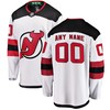 New Jersey Devils Fanatics Branded Away Breakaway Custom Jersey White Custom Jerseys Nhl - Robokeg