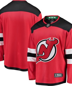 New Jersey Devils Fanatics Branded Breakaway Home Jersey Red Nhl - Robokeg