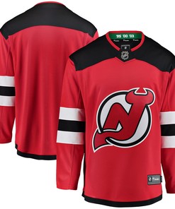 New Jersey Devils Fanatics Branded Breakaway Home Jersey - Red Nhl - Robokeg
