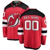 New Jersey Devils Fanatics Branded Home Breakaway Custom Jersey - Red Custom Jerseys Nhl - Robokeg