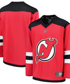 New Jersey Devils Fanatics Branded Home Replica Blank Jersey - Red Nhl - Robokeg