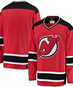 New Jersey Devils Fanatics Branded Premier Breakaway Heritage Blank Jersey - Red Nhl - Robokeg