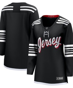 New Jersey Devils Fanatics Branded Womens Alternate Premier Breakaway Team Jersey - Black Nhl - Robokeg