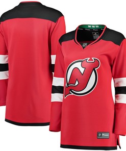 New Jersey Devils Fanatics Branded Womens Breakaway Home Jersey Red Nhl - Robokeg