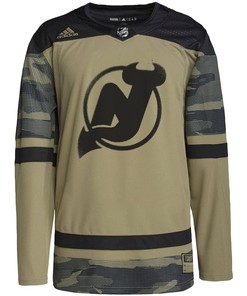 New Jersey Devils Military Appreciation Team Practice Men Jersey - Camo - Robokeg