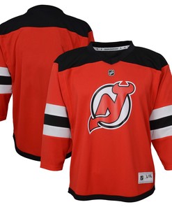 New Jersey Devils Preschool Home Replica Jersey - Red Nhl - Robokeg