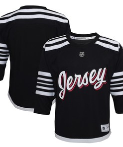 New Jersey Devils Toddler 2021/22 Alternate Replica Jersey - Black Nhl - Robokeg