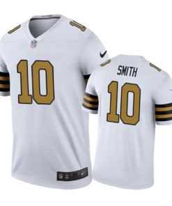 New Orleans Saints #10 Trequan Smith Nike Color Rush White Jersey - Robokeg
