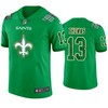 New Orleans Saints #13 Michael Thomas Jersey St. Patricks Day Kelly Green Lucky - Men - Robokeg