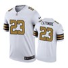 New Orleans Saints #23 Marshon Lattimore Nike Color Rush White Jersey - Robokeg
