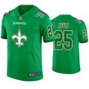 New Orleans Saints #25 Eli Apple Jersey St. Patricks Day Kelly Green Lucky - Men - Robokeg