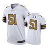 New Orleans Saints #51 Manti Teo Nike Color Rush White Jersey - Robokeg