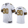 New Orleans Saints #90 Malcom Brown White Color Rush Legend Jersey - Men - Robokeg