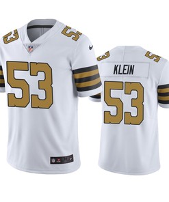 New Orleans Saints A.j. Klein White Nike Color Rush Limited Jersey - Robokeg