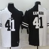 New Orleans Saints Alvin Kamara #41 Nfl 2020 Black And White Jersey - Robokeg