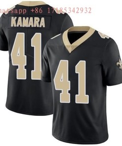 New Orleans Saints Alvin Kamara #41 Nfl 2020 Black Jersey Jersey - Robokeg