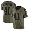 New Orleans Saints Alvin Kamara 44 Nfl Olive 2021 Salute To Service Player Men Jersey For Saints Fans - Robokeg