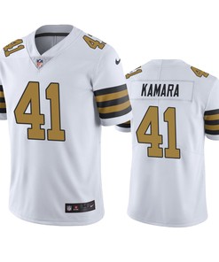 New Orleans Saints Alvin Kamara White Nike Color Rush Limited Jersey - Robokeg