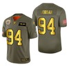 New Orleans Saints Cameron Jordan 2019 Salute To Service Nfl 100 Mens Jersey Metallic - Robokeg