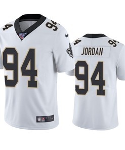 New Orleans Saints Cameron Jordan White 100th Season Vapor Limited Jersey - Robokeg