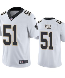 New Orleans Saints Cesar Ruiz White 2020 Nfl Draft Vapor Limited Jersey - Robokeg