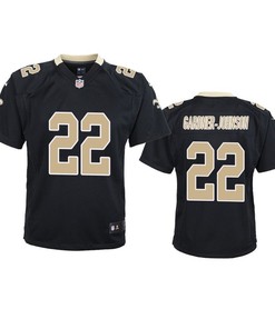 New Orleans Saints Chauncey Gardner-johnson 2019 Nfl Draft Black Game Youth Jersey - Robokeg
