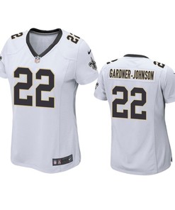 New Orleans Saints Chauncey Gardner-johnson 2019 Nfl Draft White Game Womens Jersey - Robokeg