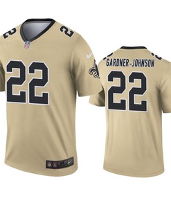 New Orleans Saints Chauncey Gardner-johnson Gold Inverted Legend Jersey - Robokeg
