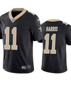 New Orleans Saints Deonte Harris Black Vapor Limited Jersey - Robokeg