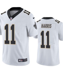 New Orleans Saints Deonte Harris White Vapor Limited Jersey - Robokeg