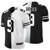 New Orleans Saints Drew Brees #9 Nfl 2020 Black And White Jersey - Robokeg