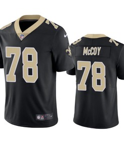 New Orleans Saints Erik Mccoy 2019 Nfl Draft Black Vapor Limited Jersey - Robokeg