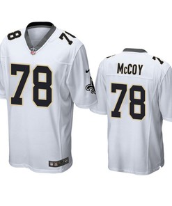 New Orleans Saints Erik Mccoy 2019 Nfl Draft White Game Jersey - Robokeg