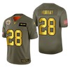 New Orleans Saints Latavius Murray 2019 Salute To Service Nfl 100 Mens Jersey Metallic - Robokeg