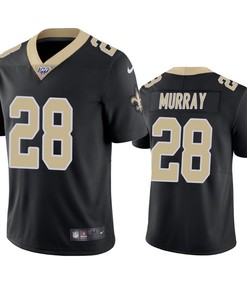 New Orleans Saints Latavius Murray Black 100th Season Vapor Limited Jersey - Robokeg