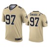 New Orleans Saints Mario Edwards Jr Gold Inverted Legend Jersey - Robokeg