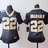 New Orleans Saints Mark Ingram #22 Nfl 2020 Dark Brown Womens Jersey - Robokeg