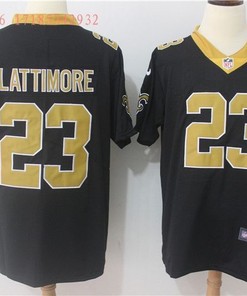 New Orleans Saints Marshon Lattimore #23 Nfl 2020 Black Jersey Jersey - Robokeg