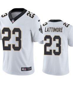 New Orleans Saints Marshon Lattimore White Vapor Untouchable Limited Jersey - Robokeg