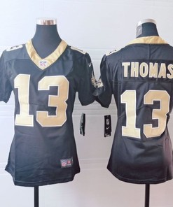New Orleans Saints Michael Thomas #13 Nfl 2020 Black Womens Jersey - Robokeg