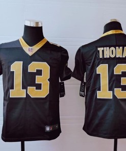 New Orleans Saints Michael Thomas #13 Nfl 2020 Dark Brown Jersey - Robokeg