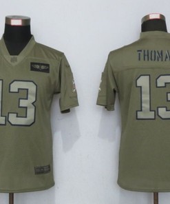 New Orleans Saints Michael Thomas #13 Nfl 2020 Moss Green Jersey - Robokeg