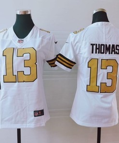 New Orleans Saints Michael Thomas #13 Nfl 2020 White Womens Jersey - Robokeg