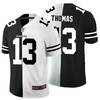 New Orleans Saints Micheal Thomas #13 Nfl 2020 Black And White Jersey - Robokeg