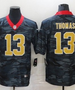 New Orleans Saints Micheal Thomas #13 Nfl 2020 Camo Jersey - Robokeg