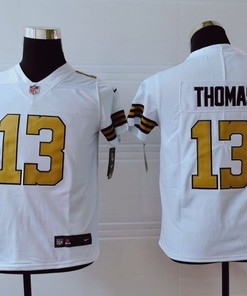 New Orleans Saints Micheal Thomas #13 Nfl 2020 White Jersey - Robokeg