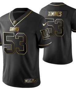 New Orleans Saints Oshane Ximines 53 2021 Nfl Golden Brandedition Black Jersey Gift For Saints Fans - Robokeg