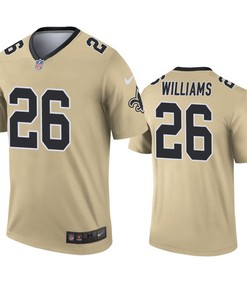 New Orleans Saints P.j. Williams Gold Inverted Legend Jersey - Robokeg