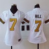 New Orleans Saints Taysom Hill #7 Nfl 2020 White Womens Jersey - Robokeg
